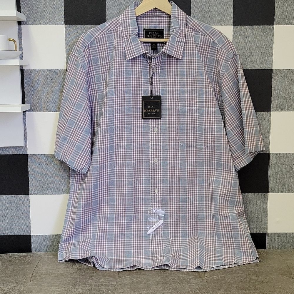 Plaid casual button up 1142